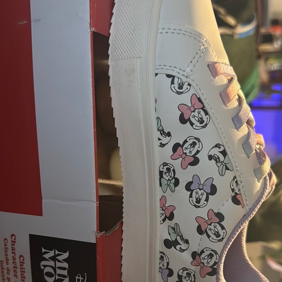 Disney White and Pink Sneakers with Playful Design - Picture 10 of 16